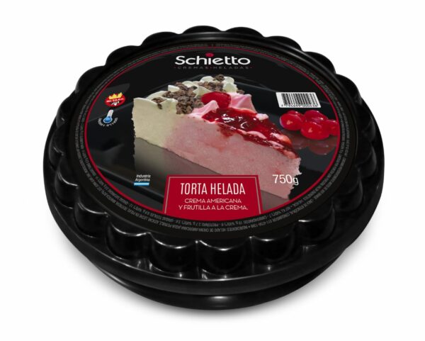 Torta helada frutilla