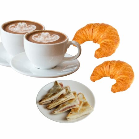 2 Infusiones + Tostado + 2 medialunas