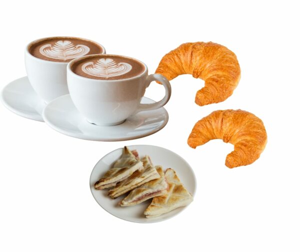 2 Infusiones + Tostado + 2 medialunas